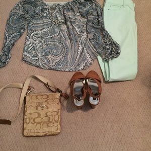 White House Black Market Skimmer Jean